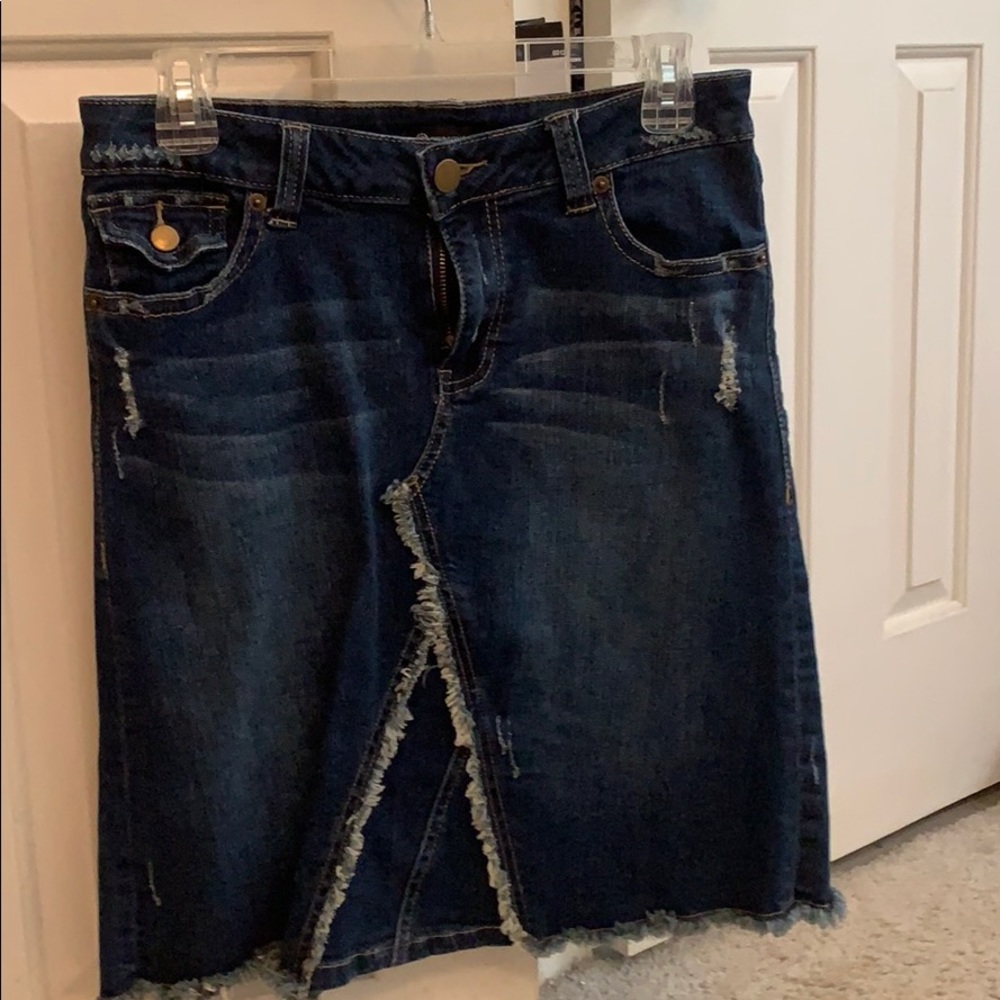 Versona denim skirt